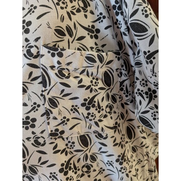 Venezia Womens Floral Pattern Top Size 2X - Picture 2 of 7